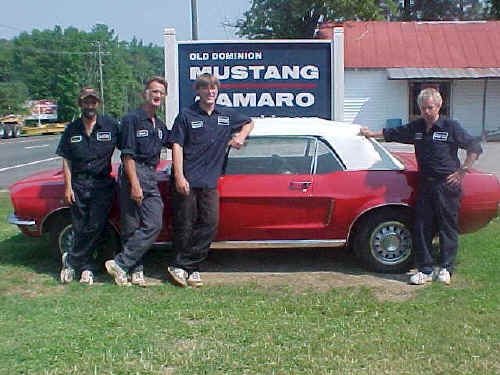 From Left to Right - Johnnny, Bill, Sterling, David